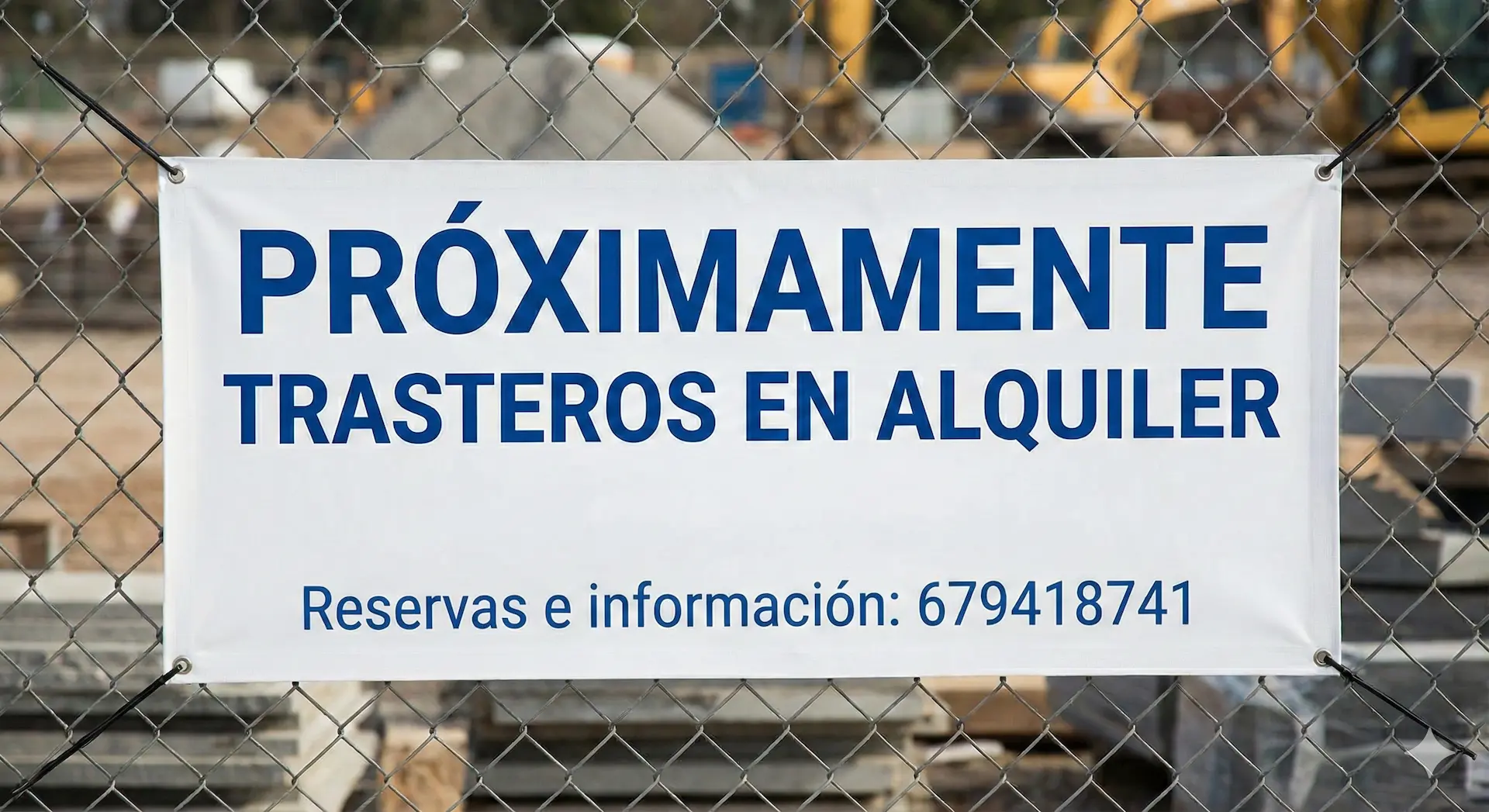 Entrada principal trasteros Móstoles